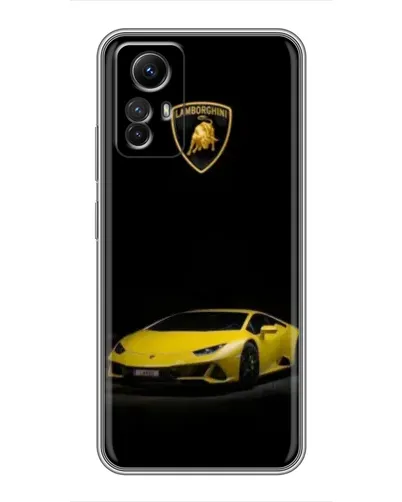 Чехол для Xiaomi Redmi Note 12s с картинкой «Lamborghini желтый акцент» Чехол для Xiaomi Redmi Note 12s с картинкой «Lamborghini желтый акцент»