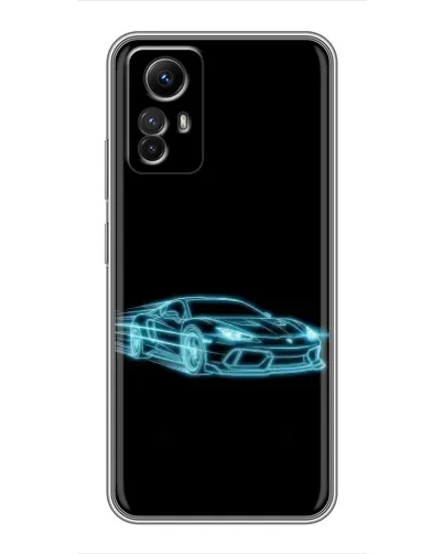 Чехол для Xiaomi Redmi Note 12s с картинкой «Неоновый контур Lamborghini» Чехол для Xiaomi Redmi Note 12s с картинкой «Неоновый контур Lamborghini»