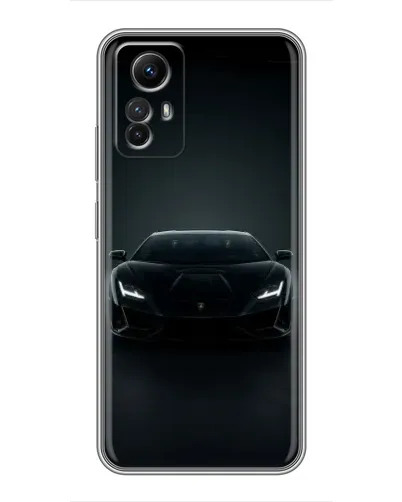 Чехол для Xiaomi Redmi Note 12s с картинкой «Черный Lamborghini Aventador» Чехол для Xiaomi Redmi Note 12s с картинкой «Черный Lamborghini Aventador»