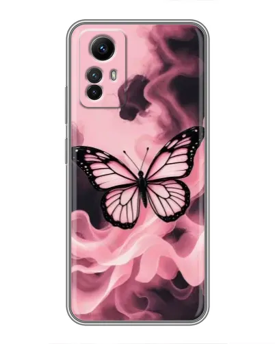 Чехол для Xiaomi Redmi Note 12s с картинкой «Бабочка в дыму» Чехол для Xiaomi Redmi Note 12s с картинкой «Бабочка в дыму»
