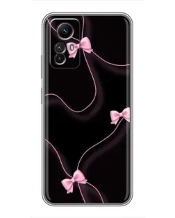 Чехол для Xiaomi Redmi Note 12s с картинкой «Розовые ленты»