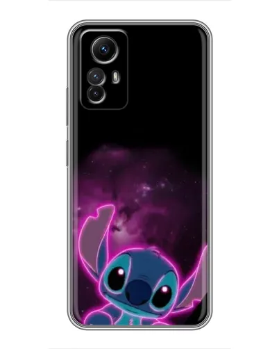 Чехол для Xiaomi Redmi Note 12s с картинкой «Неоновый Stitch»