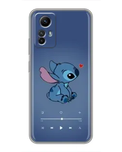 Чехол для Xiaomi Redmi Note 12s с картинкой «Музыкальный Stitch»