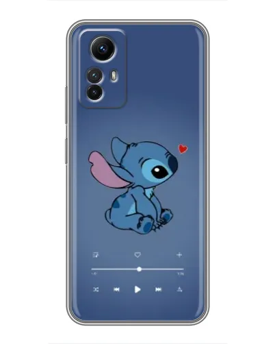 Чехол для Xiaomi Redmi Note 12s с картинкой «Музыкальный Stitch»