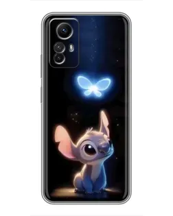 Чехол для Xiaomi Redmi Note 12s с картинкой «Сияющий Стич»