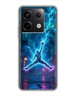 Чехол для Xiaomi Redmi Note 13 (5G) с картинкой «Jordan Gold Jumpman» Чехол для Xiaomi Redmi Note 13 (5G) с картинкой «Jordan Gold Jumpman»