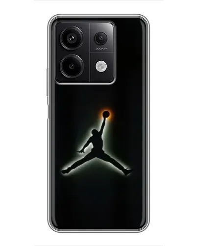 Чехол для Xiaomi Redmi Note 13 (5G) с картинкой «Jordan Gradient Logo» Чехол для Xiaomi Redmi Note 13 (5G) с картинкой «Jordan Gradient Logo»