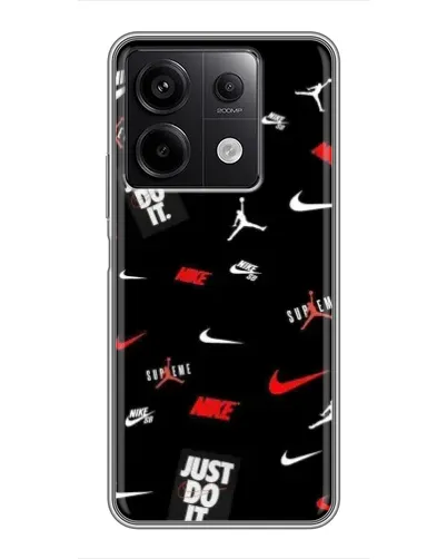 Чехол для Xiaomi Redmi Note 13 (5G) с картинкой «Nike Mix Pattern» Чехол для Xiaomi Redmi Note 13 (5G) с картинкой «Nike Mix Pattern»