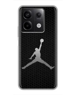 Чехол для Xiaomi Redmi Note 13 (5G) с картинкой «Jordan Dark Carbon»