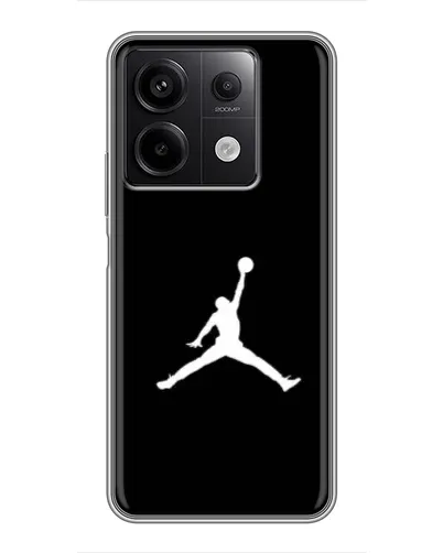 Чехол для Xiaomi Redmi Note 13 (5G) с картинкой «Jordan Silhouette» Чехол для Xiaomi Redmi Note 13 (5G) с картинкой «Jordan Silhouette»