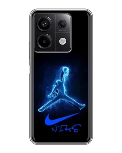 Чехол для Xiaomi Redmi Note 13 (5G) с картинкой «Jordan Neon Blue» Чехол для Xiaomi Redmi Note 13 (5G) с картинкой «Jordan Neon Blue»