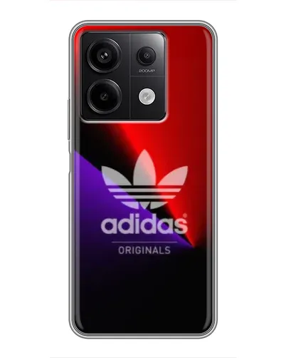 Чехол для Xiaomi Redmi Note 13 (5G) с картинкой «Adidas Red Neon» Чехол для Xiaomi Redmi Note 13 (5G) с картинкой «Adidas Red Neon»