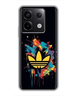 Чехол для Xiaomi Redmi Note 13 (5G) с картинкой «Adidas Splash» Чехол для Xiaomi Redmi Note 13 (5G) с картинкой «Adidas Splash»