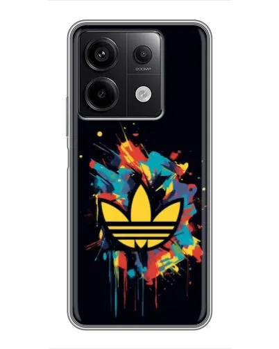 Чехол для Xiaomi Redmi Note 13 (5G) с картинкой «Adidas Splash» Чехол для Xiaomi Redmi Note 13 (5G) с картинкой «Adidas Splash»