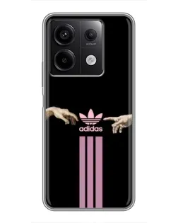 Чехол для Xiaomi Redmi Note 13 (5G) с картинкой «Adidas Hands»