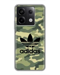 Чехол для Xiaomi Redmi Note 13 (5G) с картинкой «Милитари стиль Adidas»