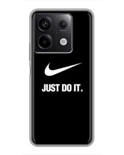 Чехол для Xiaomi Redmi Note 13 (5G) с картинкой «Классический принт Nike»