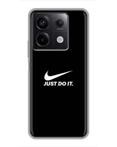 Чехол для Xiaomi Redmi Note 13 (5G) с картинкой «Минимализм от Nike»