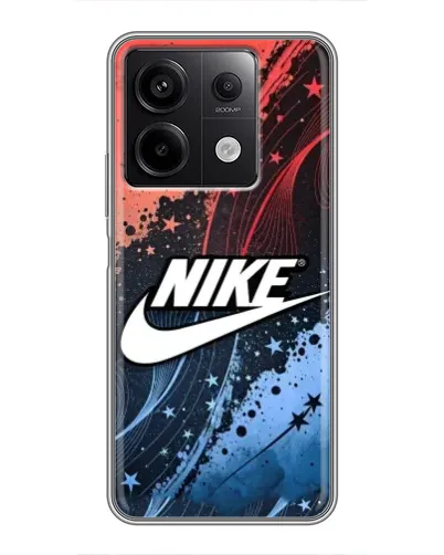 Чехол для Xiaomi Redmi Note 13 (5G) с картинкой «Градиентный принт Найк»