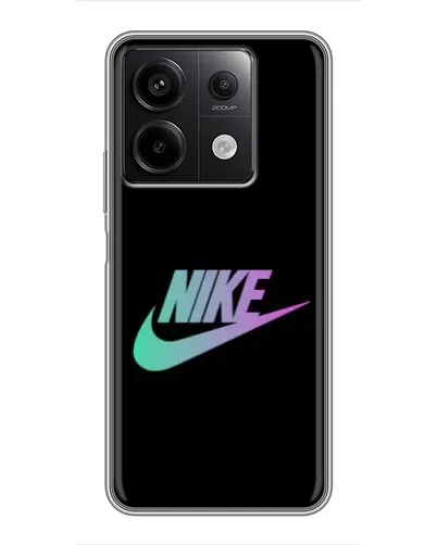 Чехол для Xiaomi Redmi Note 13 (5G) с картинкой «Nike — городская ночь»