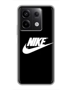 Чохол для Xiaomi Redmi Note 13 (5G) з картинкою «Мазки фарби Nike»