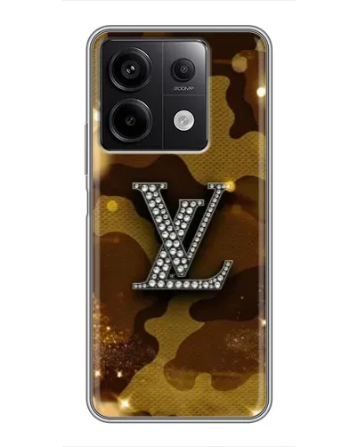 Чехол для Xiaomi Redmi Note 13 (5G) с картинкой «Камуфляжный Louis Vuitton»