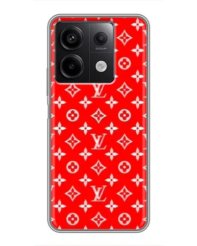 Чехол для Xiaomi Redmi Note 13 (5G) с картинкой «Яркий паттерн LV»