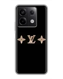 Чехол для Xiaomi Redmi Note 13 (5G) с картинкой «Louis Vuitton — минимализм»