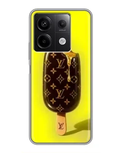 Чехол для Xiaomi Redmi Note 13 (5G) с картинкой «Мороженое от LV»