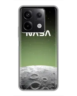 Чехол для Xiaomi Redmi Note 13 (5G) с картинкой «NASA — лунный градиент»