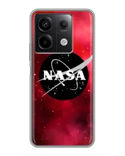 Чехол для Xiaomi Redmi Note 13 (5G) с картинкой «NASA — красная туманность» Чехол для Xiaomi Redmi Note 13 (5G) с картинкой «NASA — красная туманность»