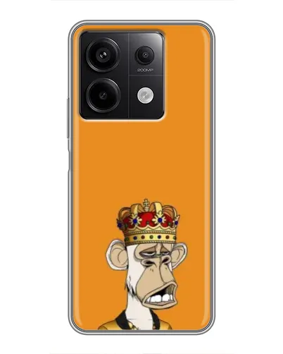 Чехол для Xiaomi Redmi Note 13 (5G) с картинкой «Золотая обезьяна Bored Ape»
