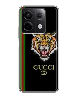 Чехол для Xiaomi Redmi Note 13 (5G) с картинкой «Тигр Gucci» Чехол для Xiaomi Redmi Note 13 (5G) с картинкой «Тигр Gucci»