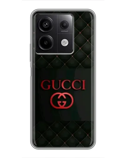 Чехол для Xiaomi Redmi Note 13 (5G) с картинкой «Gucci — стеганый черный» Чехол для Xiaomi Redmi Note 13 (5G) с картинкой «Gucci — стеганый черный»