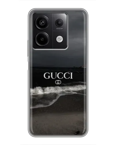 Чехол для Xiaomi Redmi Note 13 (5G) с картинкой «Gucci — морской прибой» Чехол для Xiaomi Redmi Note 13 (5G) с картинкой «Gucci — морской прибой»