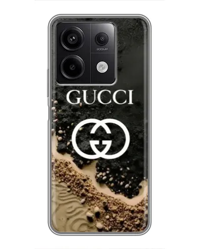 Чехол для Xiaomi Redmi Note 13 (5G) с картинкой «Gucci — песчаные дюны» Чехол для Xiaomi Redmi Note 13 (5G) с картинкой «Gucci — песчаные дюны»