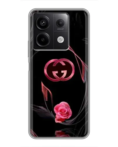 Чехол для Xiaomi Redmi Note 13 (5G) с картинкой «Gucci — неоновая роза» Чехол для Xiaomi Redmi Note 13 (5G) с картинкой «Gucci — неоновая роза»