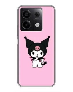 Чехол для Xiaomi Redmi Note 13 (5G) с картинкой «Kuromi — розовая нежность» Чехол для Xiaomi Redmi Note 13 (5G) с картинкой «Kuromi — розовая нежность»