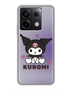 Чехол для Xiaomi Redmi Note 13 (5G) с картинкой «Kuromi — фиолетовый арт» Чехол для Xiaomi Redmi Note 13 (5G) с картинкой «Kuromi — фиолетовый арт»