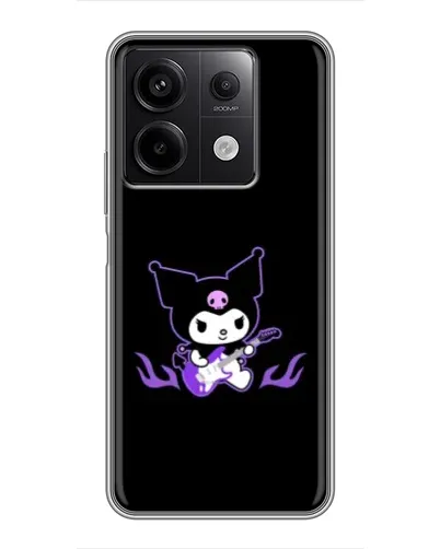 Чехол для Xiaomi Redmi Note 13 (5G) с картинкой «Электрическая Kuromi»