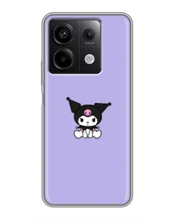 Чехол для Xiaomi Redmi Note 13 (5G) с картинкой «Kuromi — фиолетовый минимализм» Чехол для Xiaomi Redmi Note 13 (5G) с картинкой «Kuromi — фиолетовый минимализм»