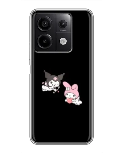 Чехол для Xiaomi Redmi Note 13 (5G) с картинкой «My Melody и Kuromi»