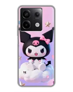 Чехол для Xiaomi Redmi Note 13 (5G) с картинкой «Рок-звезда Kuromi» Чехол для Xiaomi Redmi Note 13 (5G) с картинкой «Рок-звезда Kuromi»