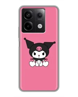 Чехол для Xiaomi Redmi Note 13 (5G) с картинкой «Хмурая Kuromi» Чехол для Xiaomi Redmi Note 13 (5G) с картинкой «Хмурая Kuromi»