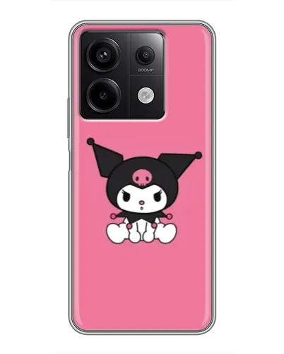 Чехол для Xiaomi Redmi Note 13 (5G) с картинкой «Хмурая Kuromi»