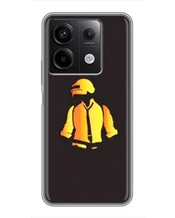 Чехол для Xiaomi Redmi Note 13 (5G) с картинкой «Winner Winner — PUBG»