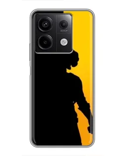 Чехол для Xiaomi Redmi Note 13 (5G) с картинкой «Тень воина PUBG»