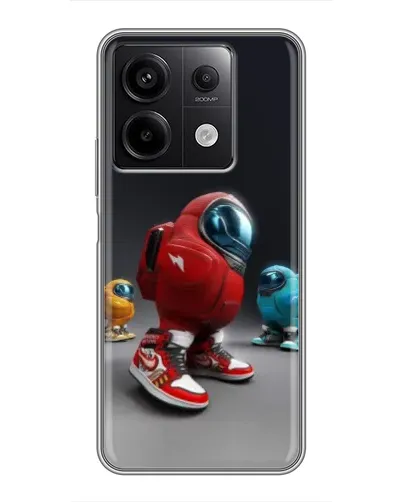 Чехол для Xiaomi Redmi Note 13 (5G) с картинкой «Among Us — 3D стиль»