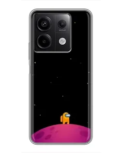 Чехол для Xiaomi Redmi Note 13 (5G) с картинкой «Одинокий герой на планете» Чехол для Xiaomi Redmi Note 13 (5G) с картинкой «Одинокий герой на планете»