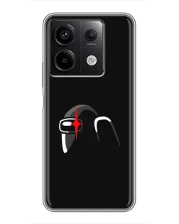 Чехол для Xiaomi Redmi Note 13 (5G) с картинкой «Among Us шлем» Чехол для Xiaomi Redmi Note 13 (5G) с картинкой «Among Us шлем»